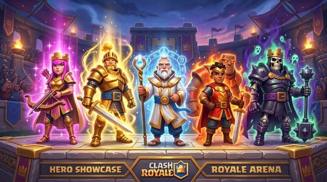 Clash Royale Hero Cards Guide: Every Hero Ranked, Best Decks & Abilities (2026)