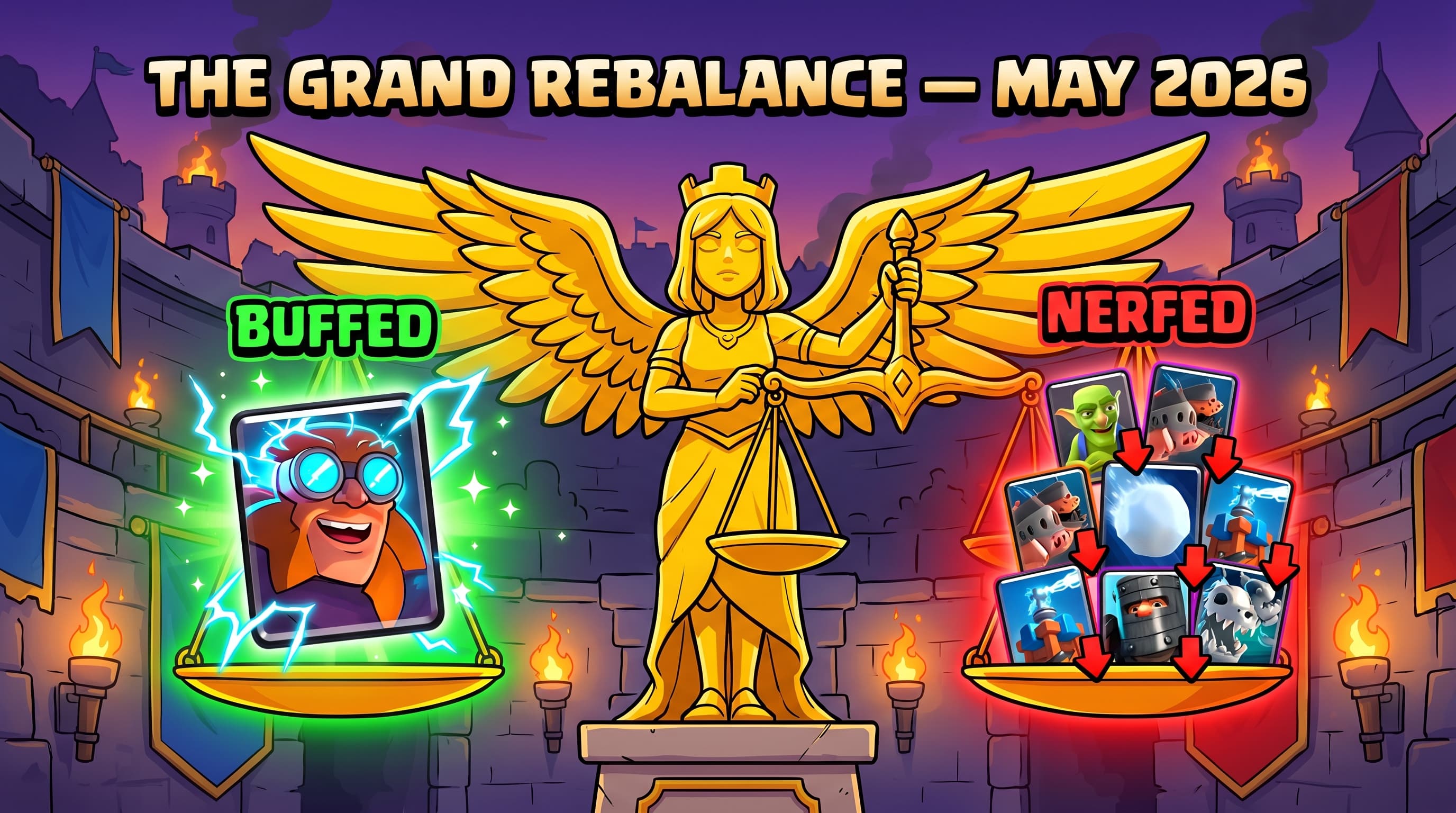 May 2026 Clash Royale Balance Changes Breakdown