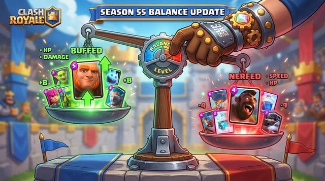 Clash Royale Season 81 Balance Changes (March 2026): Every Buff, Nerf & Rework Analyzed