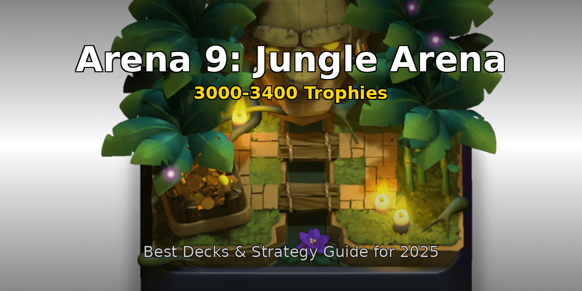 Best Clash Royale Decks for Jungle Arena (Arena 9) — Feb 2026